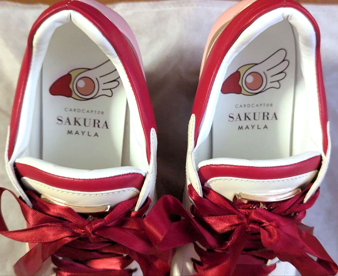 マイラクラシック カードキャプターさくら アイコニック ヒールスニーカー ローズ