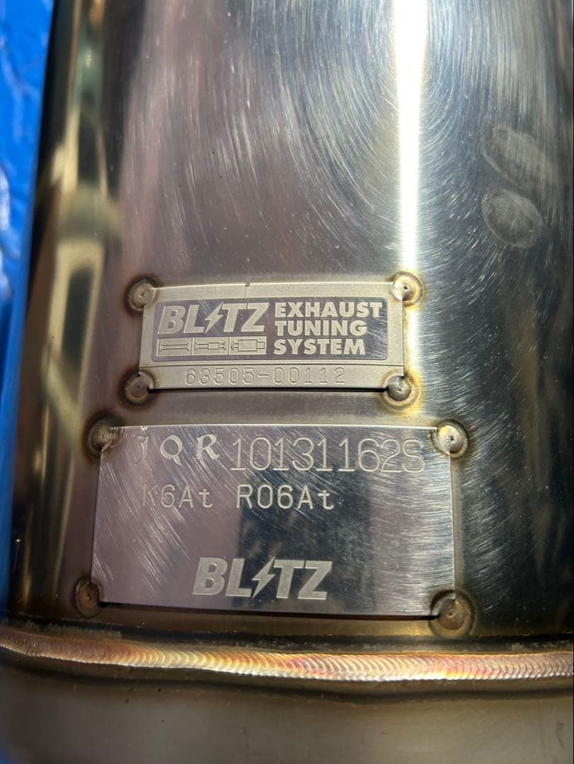 スズキ　スティングレー　MH34S ブリッツマフラー