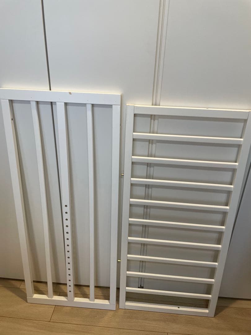 大和屋　そいねーるプラスロング ホワイト ベビーベッド