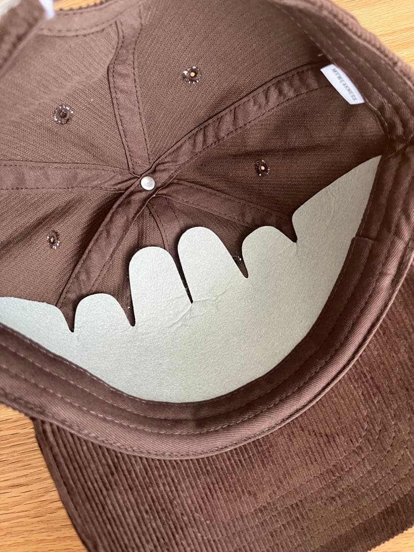 新品タグ付き！MY WEAKNESS キャップ ブラウン