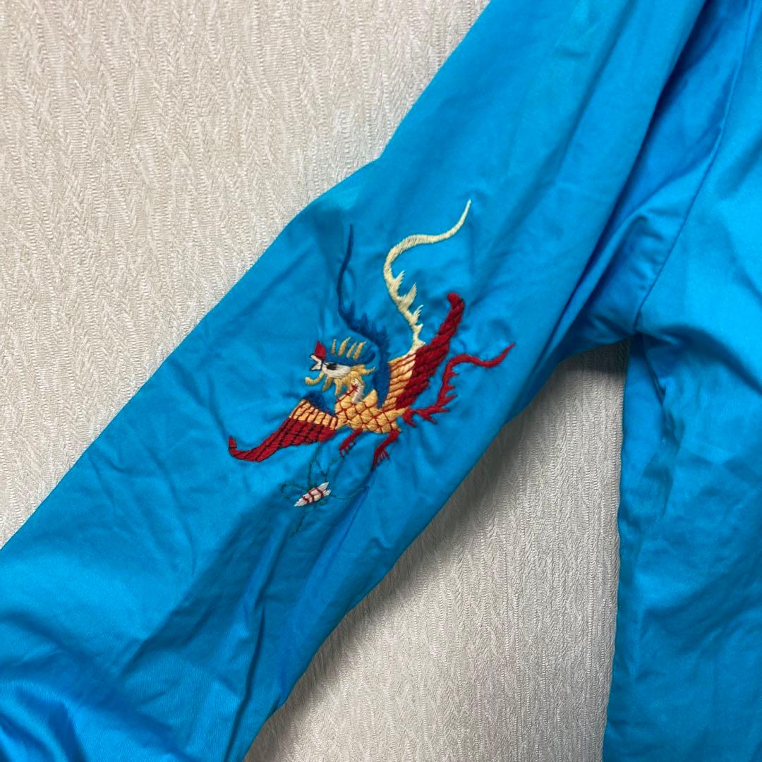 【美品】テーラー東洋 ナノユニバース別注 ベトジャン リブ ライトブルー M