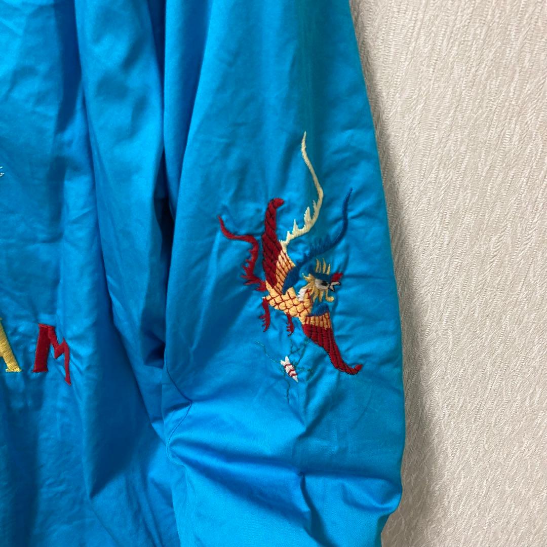 【美品】テーラー東洋 ナノユニバース別注 ベトジャン リブ ライトブルー M