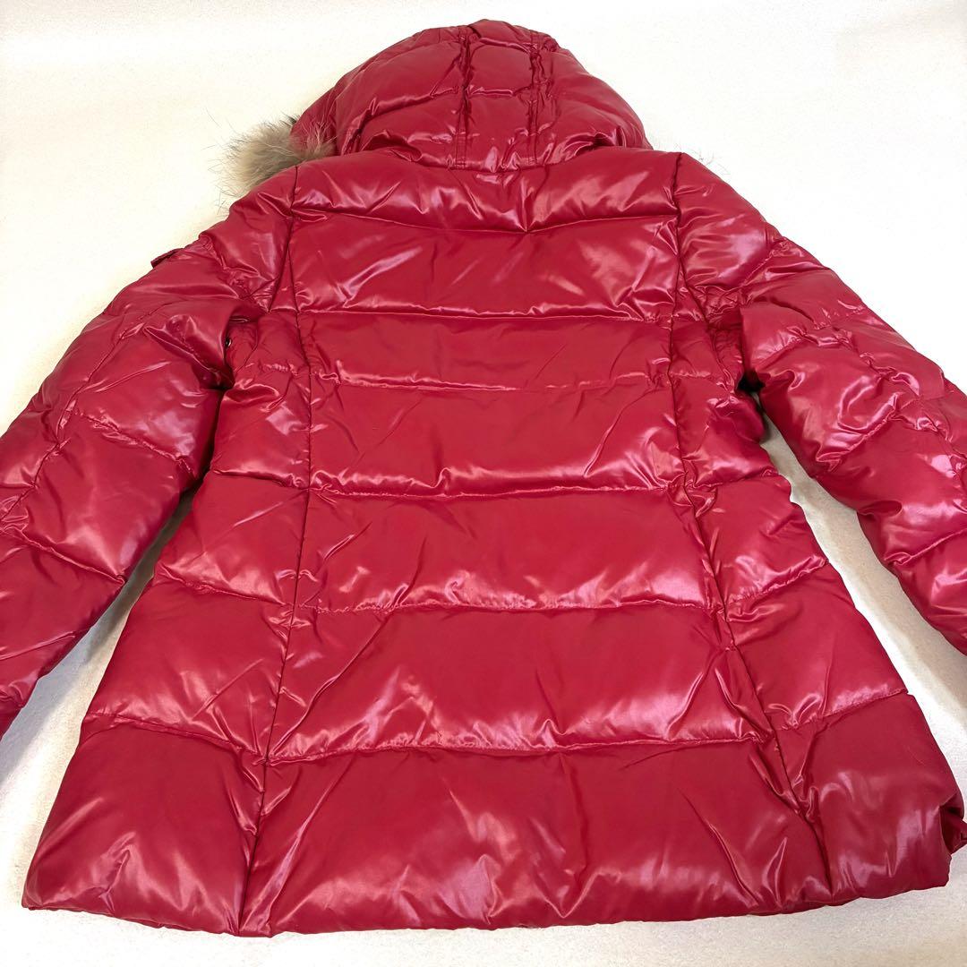 BURBERRY BLUE LABEL ダウンジャケット ファー フード付き