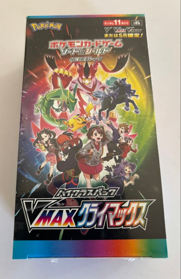 ポケモンカード ソード&シールド「 VMAXクライマックス 」1BOX 新品