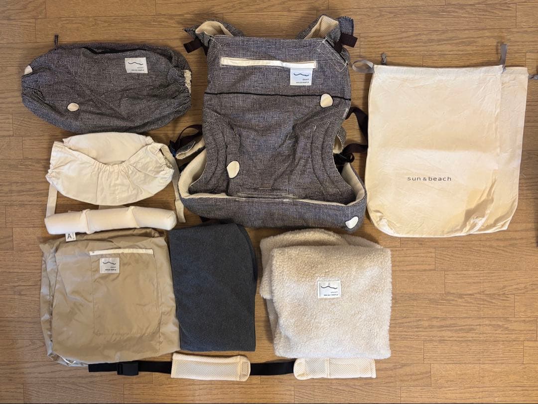 抱っこひも・スリング sun& beach (OM-1)