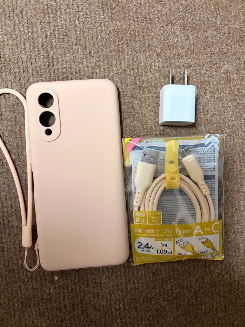 arrows スマートフォン 本体 ピンク