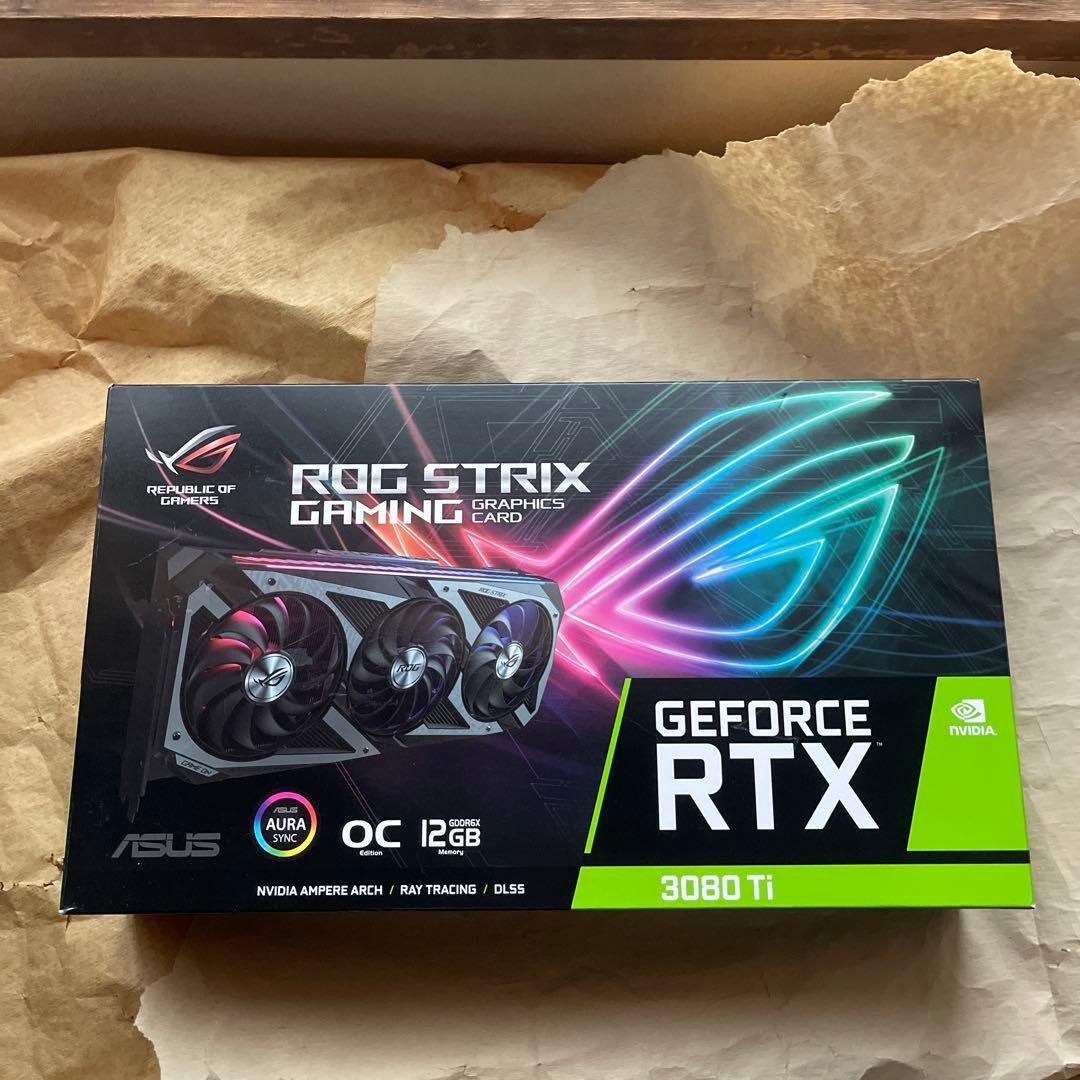 グラフィックボード・グラボ・ビデオカード ASUS ROG RTX3080TI OC 12GB