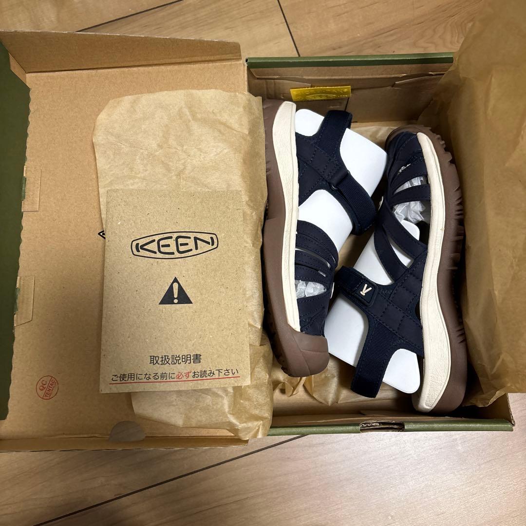 KEEN キーン ウィメンズ ローズ サンダル ネイビー
