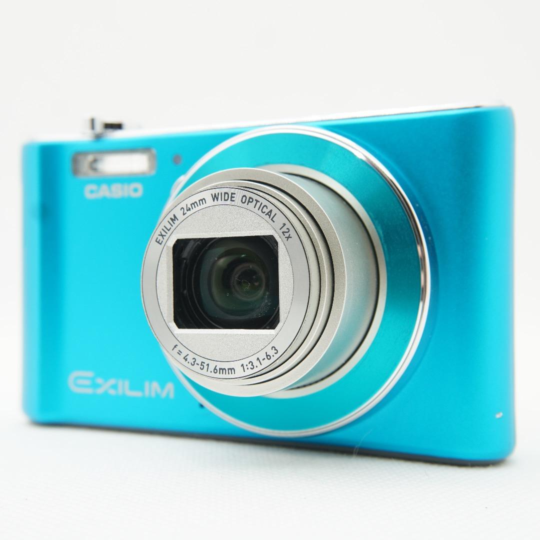 【完動品】CASIO EXILIM EX-ZS210 ブルー