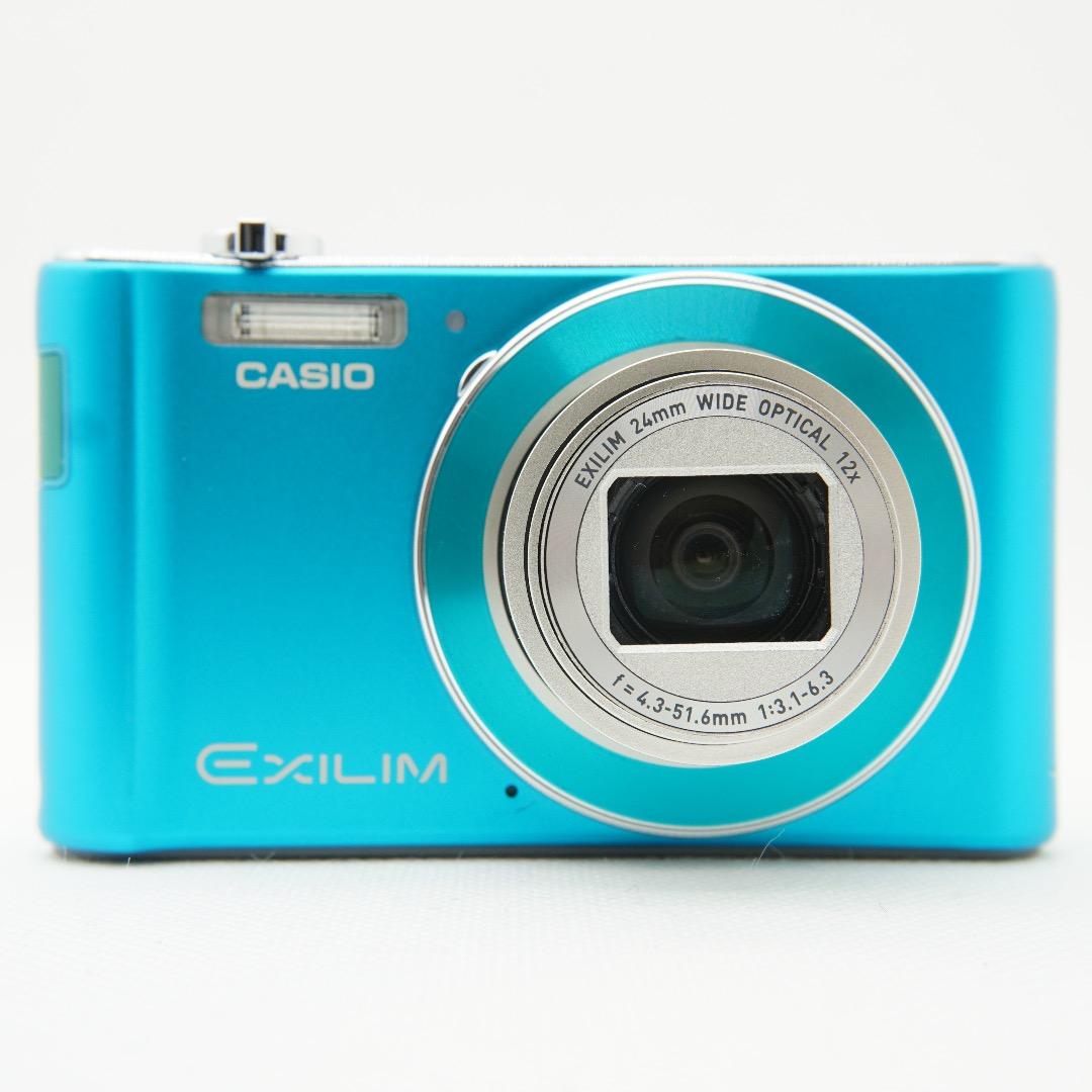 【完動品】CASIO EXILIM EX-ZS210 ブルー