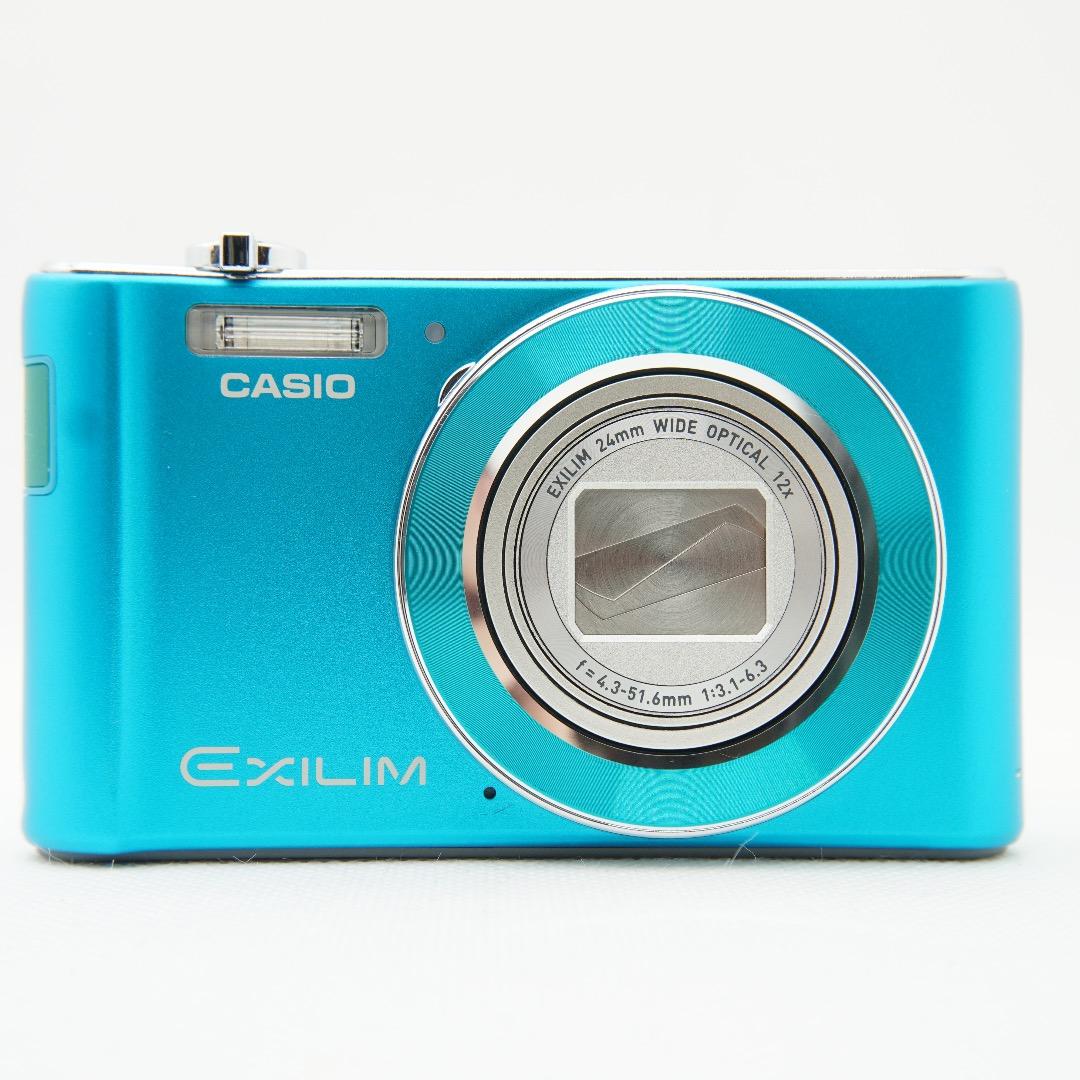 【完動品】CASIO EXILIM EX-ZS210 ブルー
