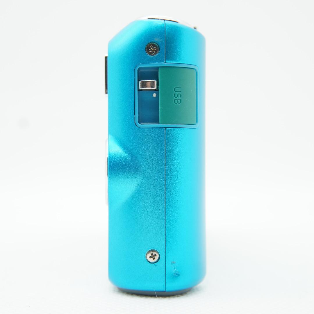 【完動品】CASIO EXILIM EX-ZS210 ブルー