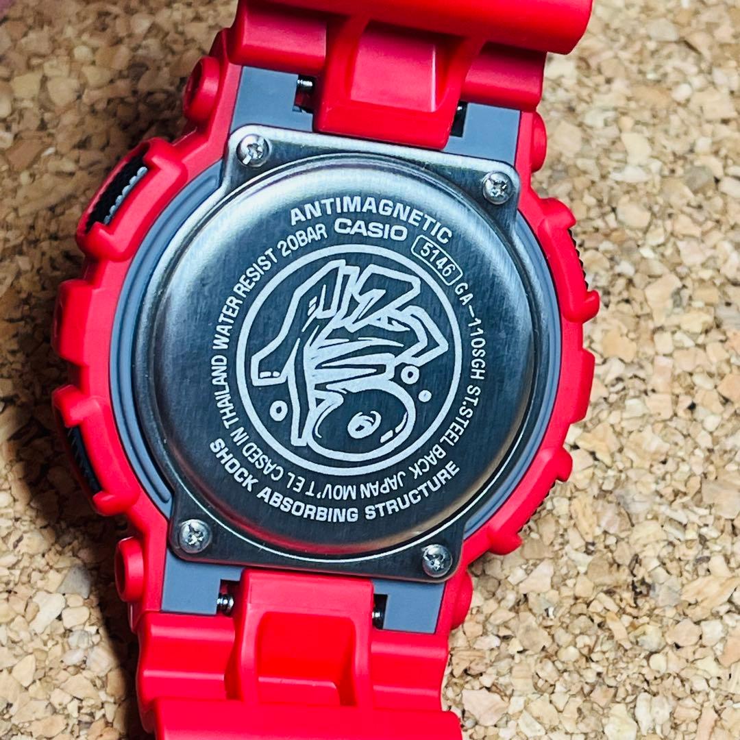 美品】カシオGーSHOCK/GAー110SGHー4AJR三国志.黄忠モデル