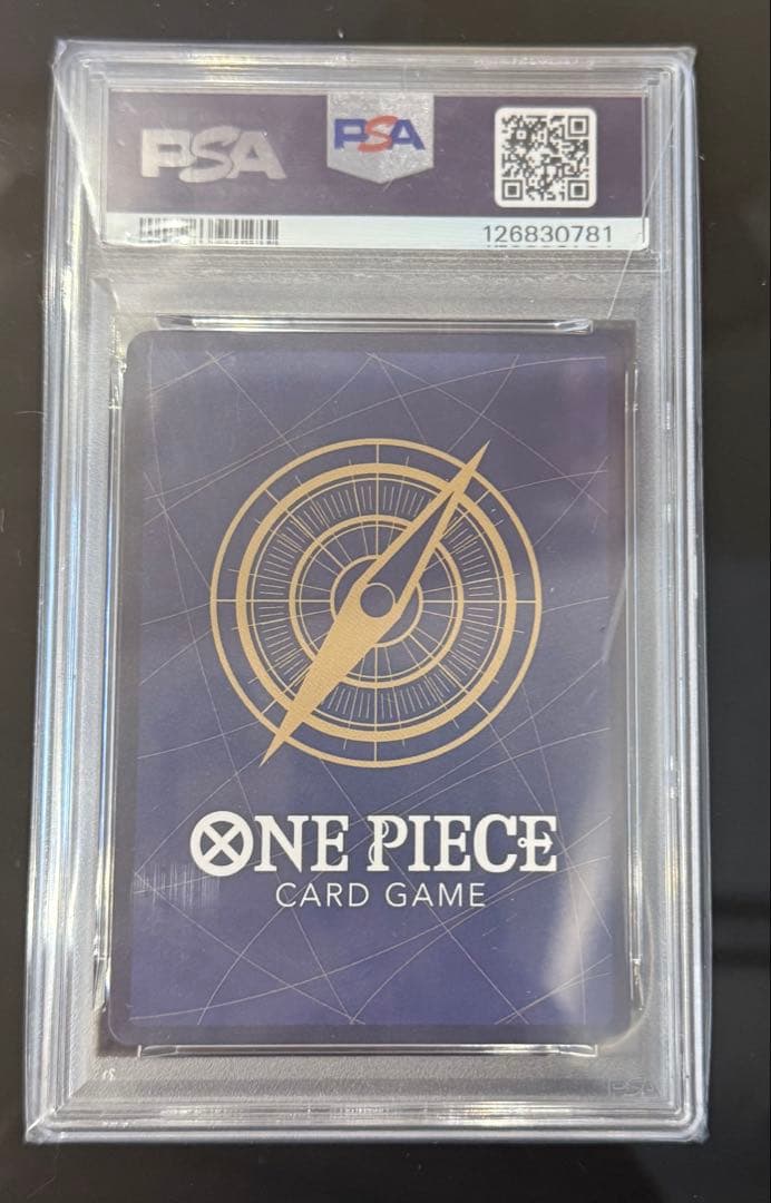 ワンピースカード　実直拳骨 オネスティインパクト　パラレル　PSA10