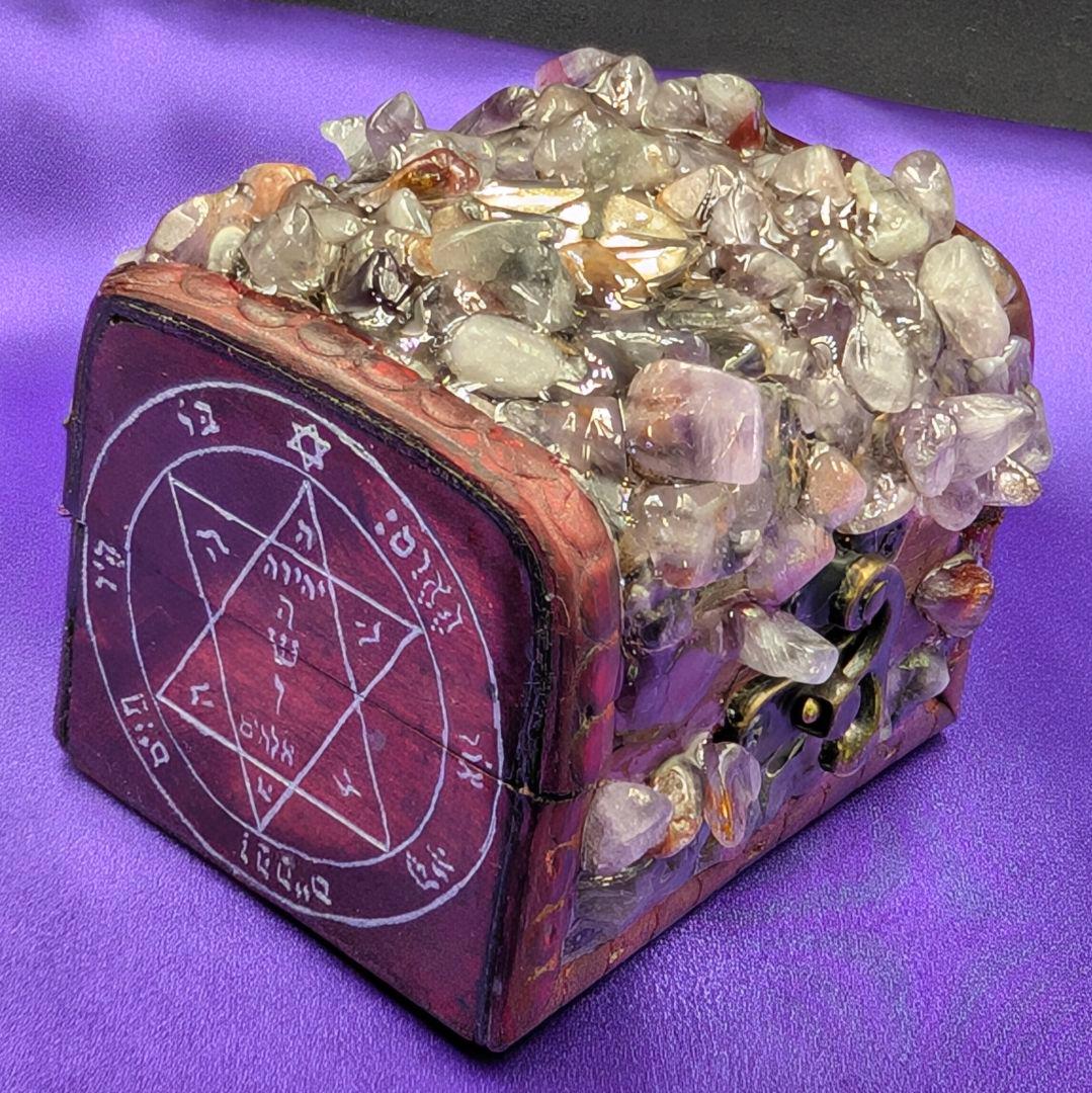 【1点物】 ソロモン王の鍵 護符魔術オルゴンボックス 〜火曜日照応・火星護符〜