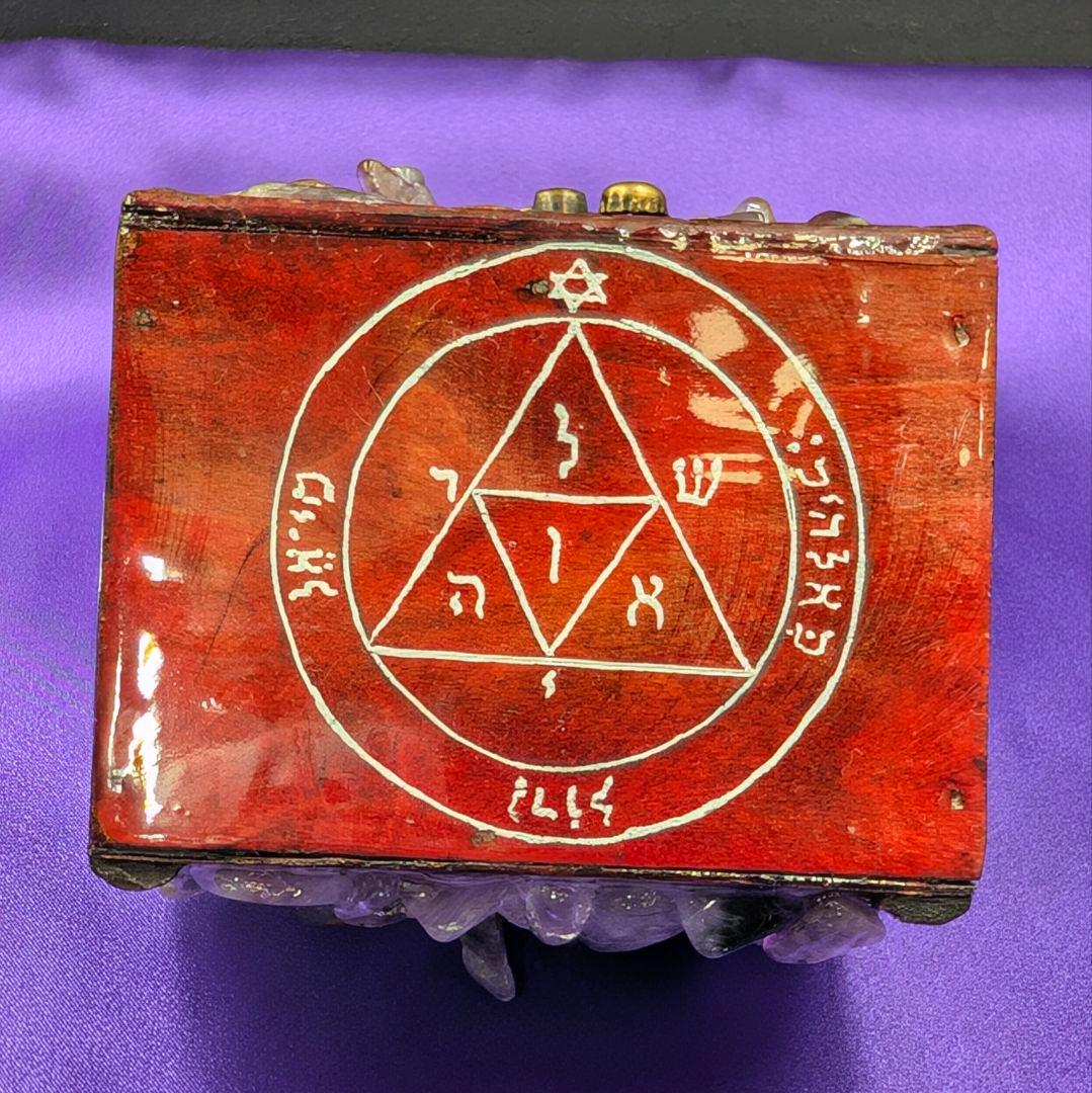 【1点物】 ソロモン王の鍵 護符魔術オルゴンボックス 〜火曜日照応・火星護符〜