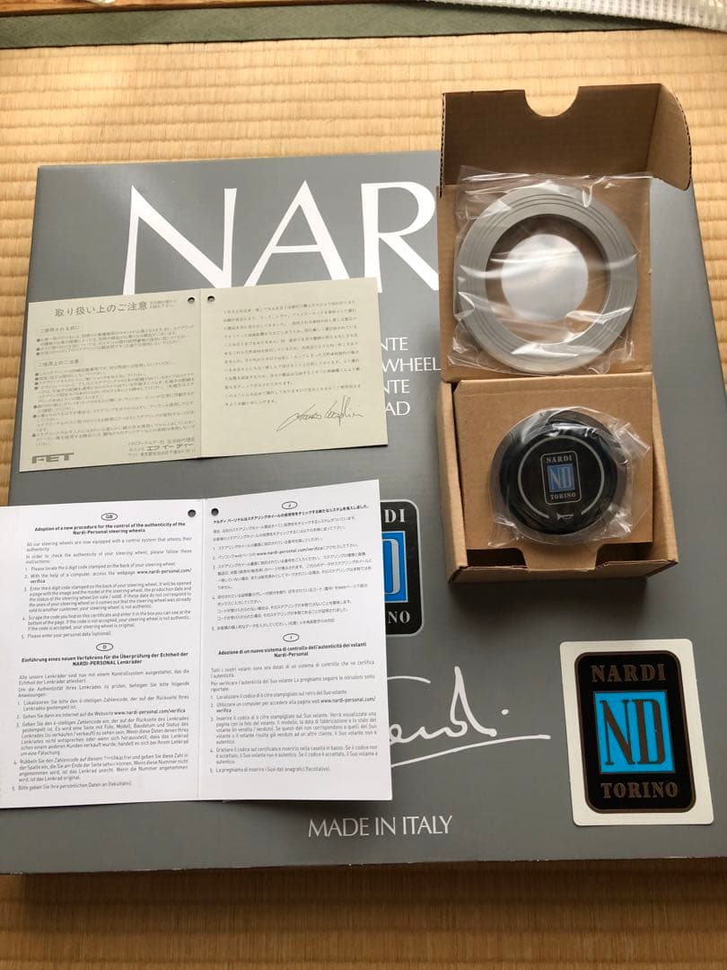 ナルディステアリング38㎝