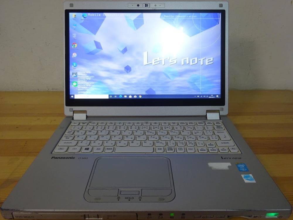 Panasonic ノートパソコン Let's note CF-MX3/中古良品