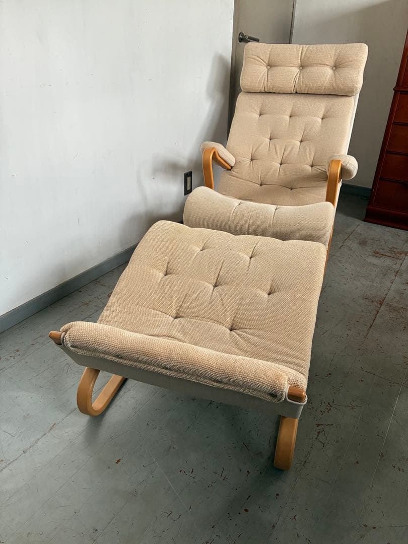 天童木工　ブルーノマットソン　イージーチェア　オットマン　セット