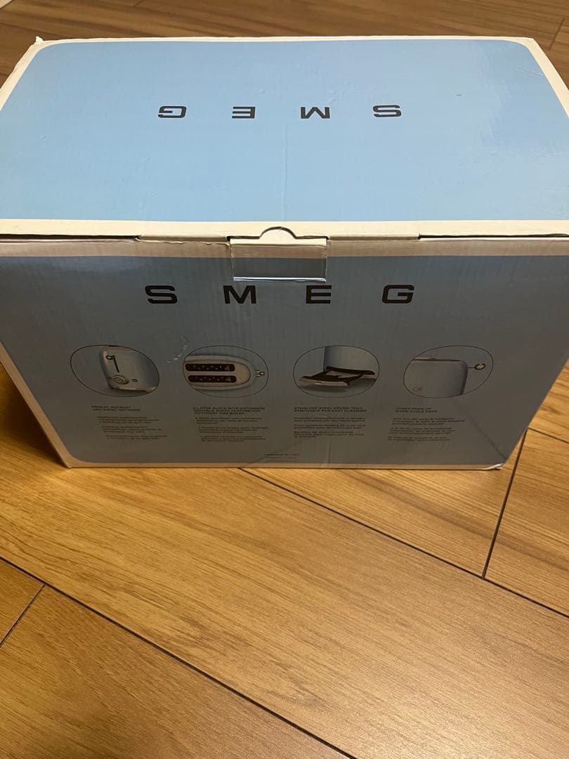 SMEG クロムトースター 元箱付き(TSF01)