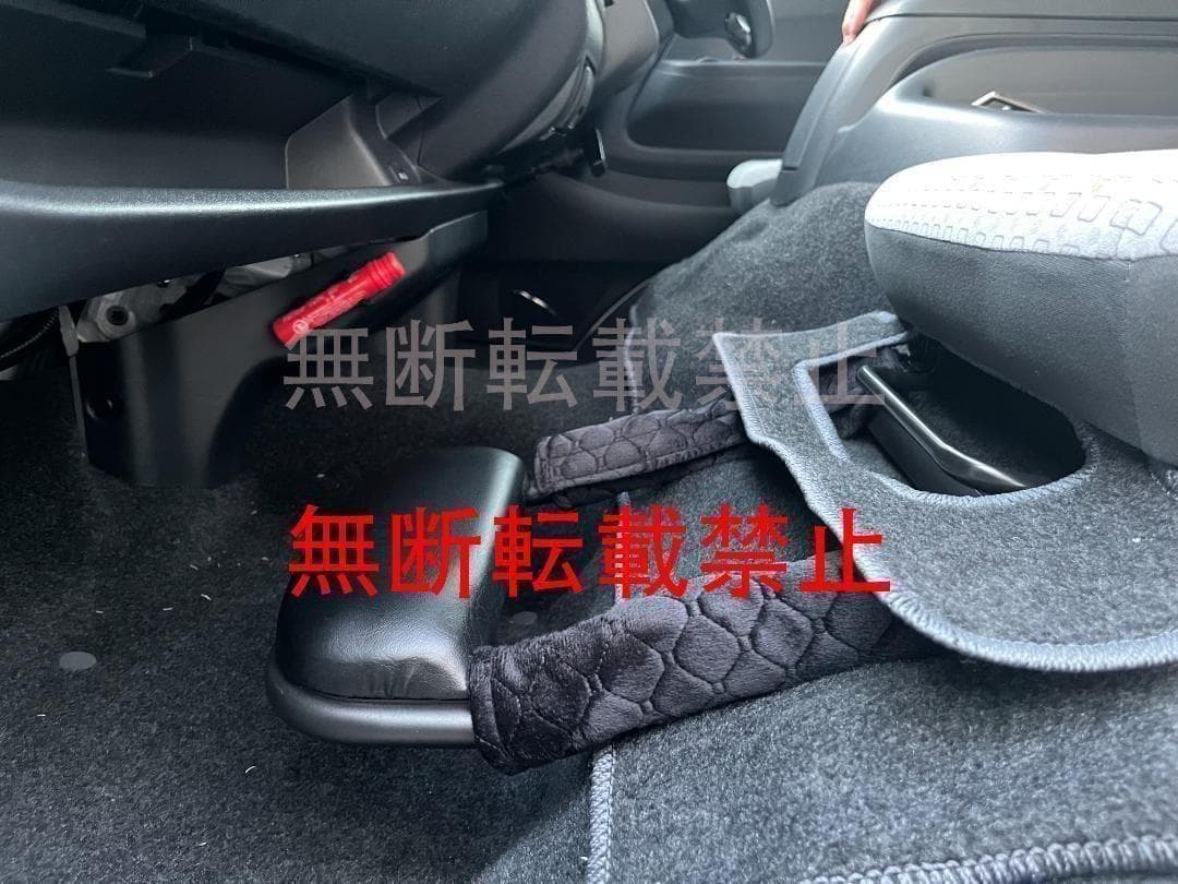 ハイエース 200系 S-GL１型~７型全対応 助手席 折畳める クッション付