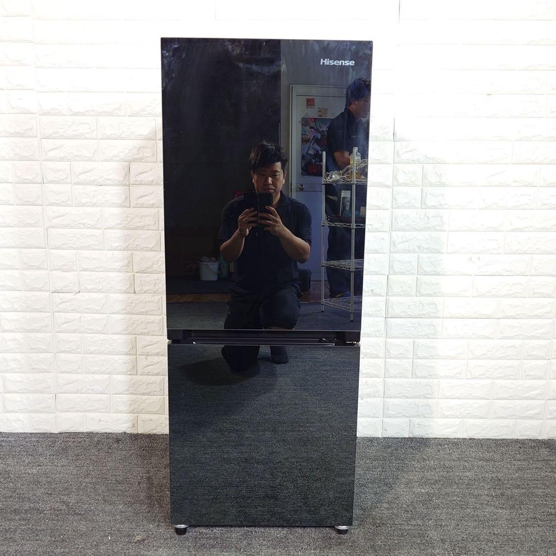 Hisense 冷蔵庫 HR-G1501EM 154L 家電 J029