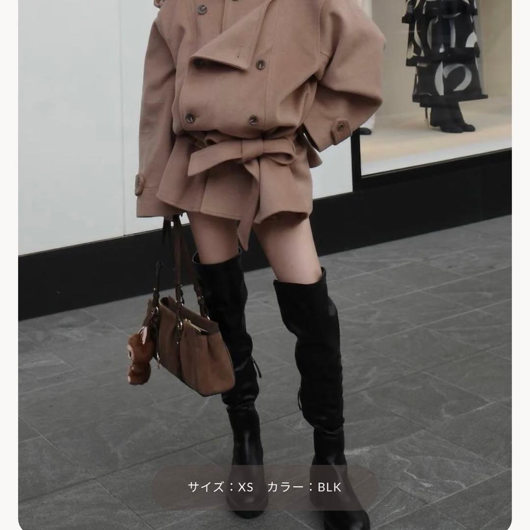 Darich ソフトレザーニーハイブーツ