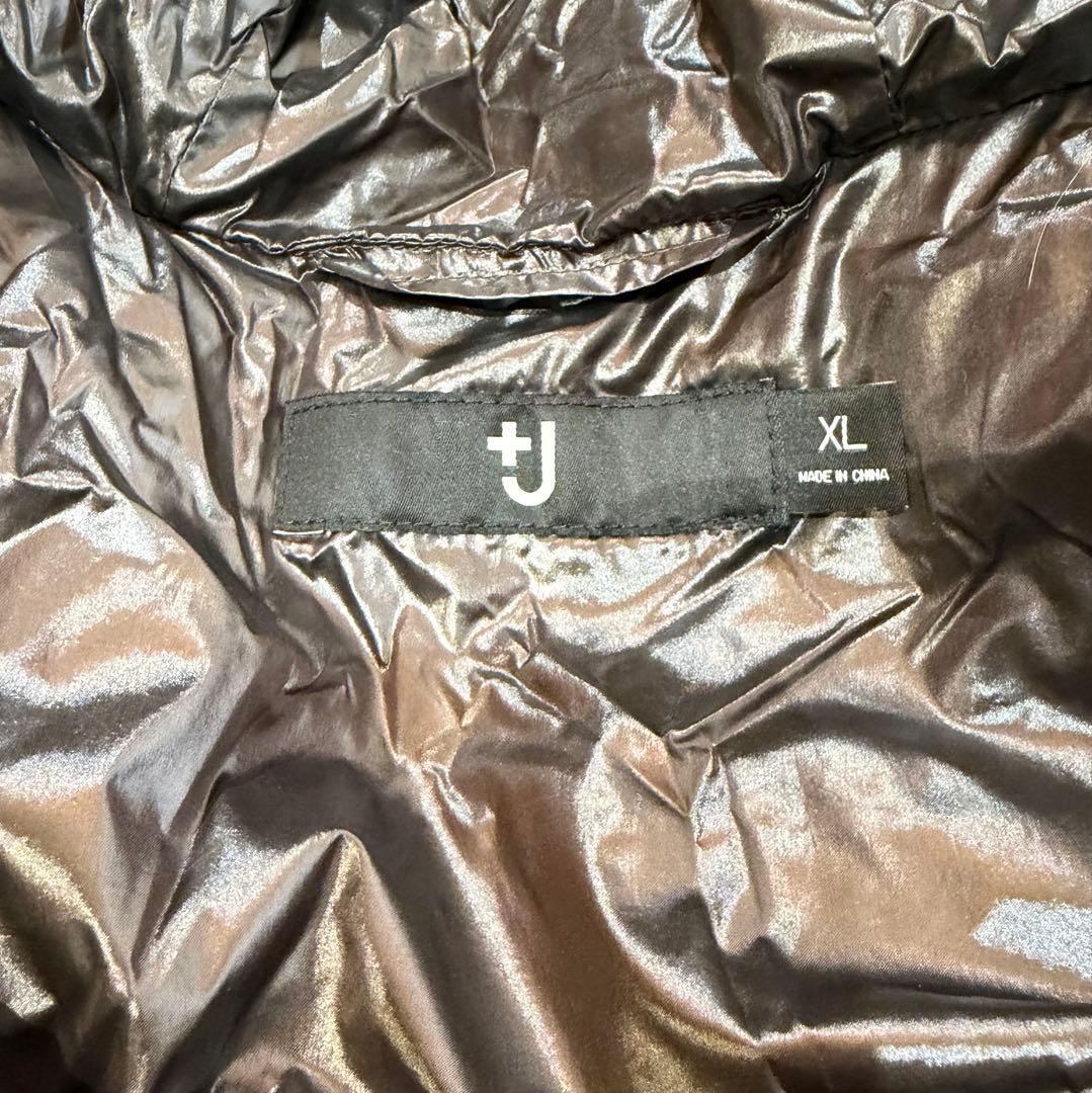 まのじ ⭐️ユニクロプラスJ ロングダウンジャケット　ブラック⭐️XL⭐️