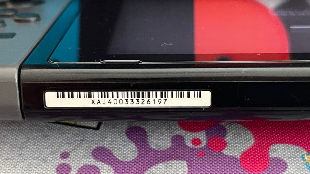 Nintendo Switch 本体 美品 動作確認済み スプラトゥーンケース付