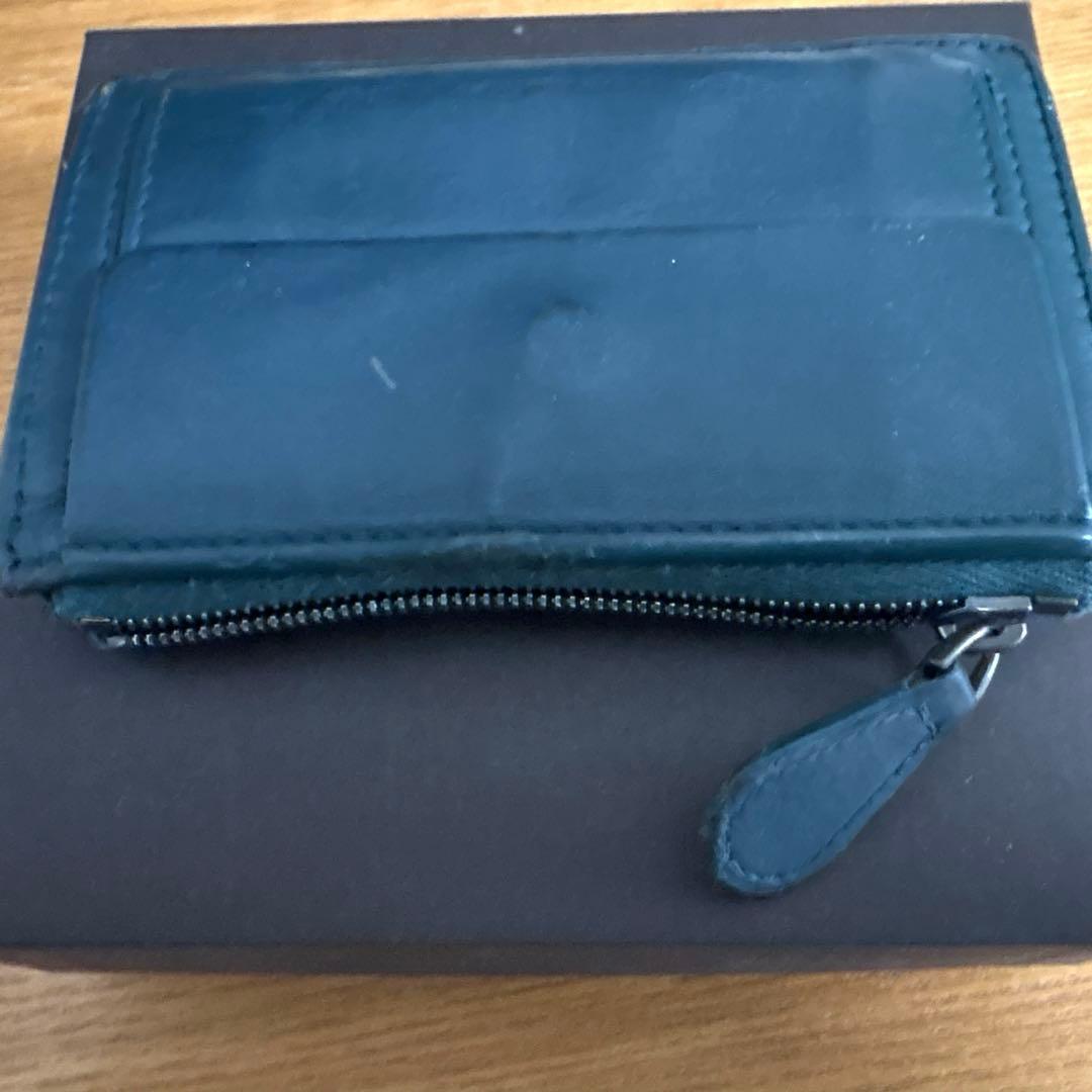 Bottega Veneta グリーン ミニウォレット