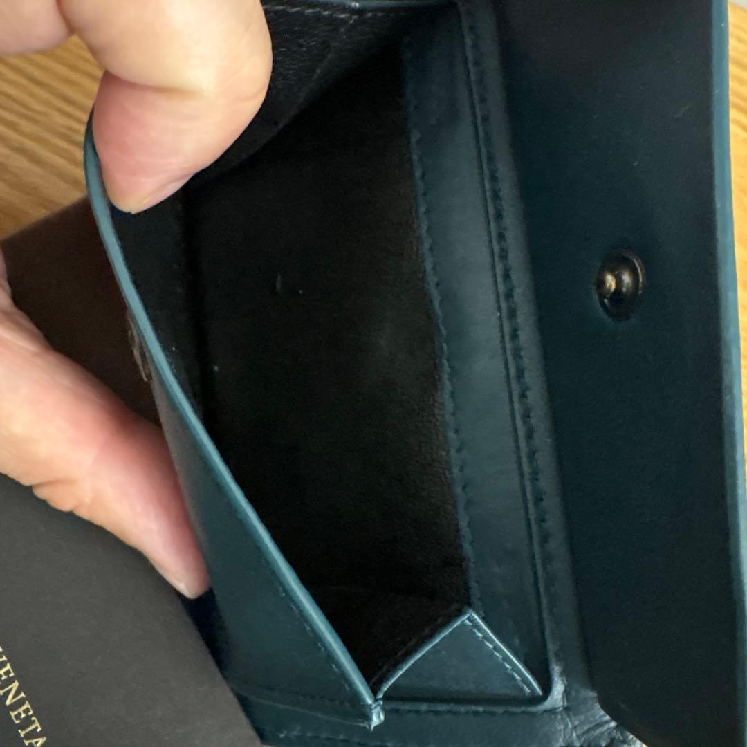 Bottega Veneta グリーン ミニウォレット