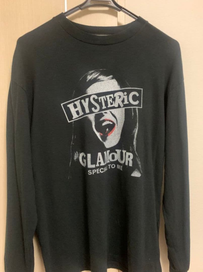 ヒステリックグラマー　 ロンT　ブラック　 Lサイズ
