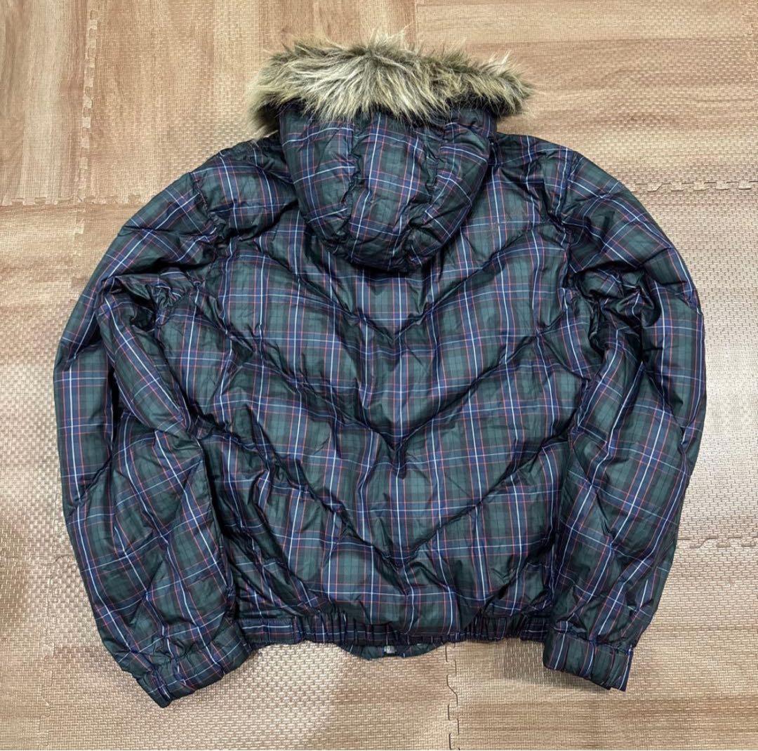 メ*イ様 old stussyオールドステューシー　チェックダウンジャケット　M