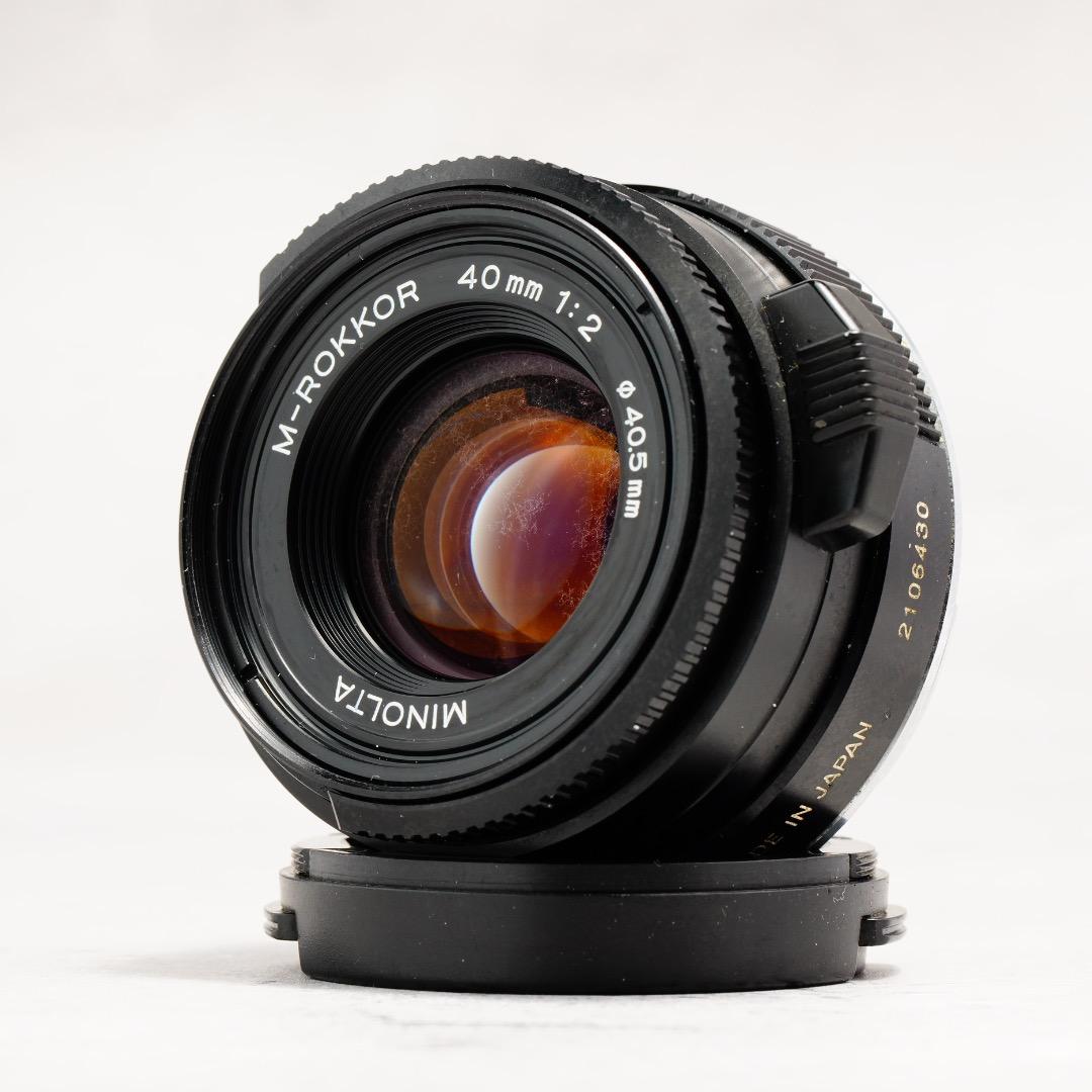 Minolta M-ROKKOR 40mm F2 ライカ Mマウント