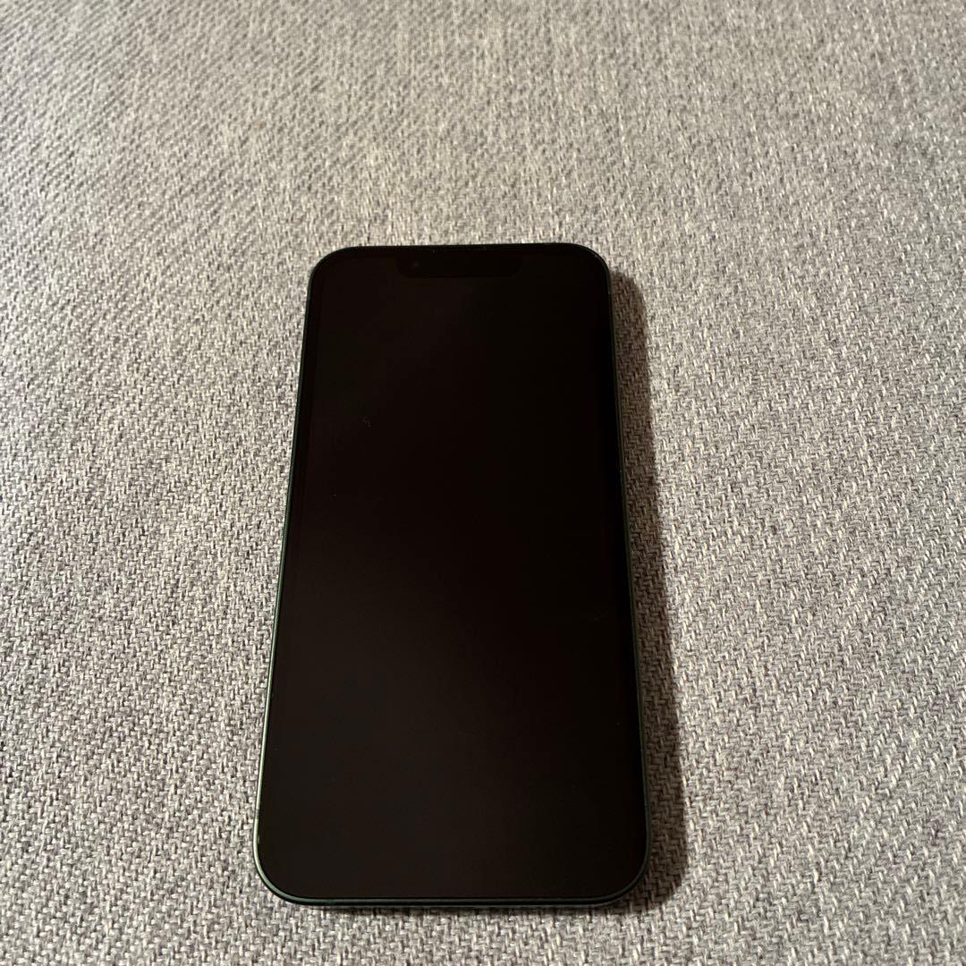 ［超美品　値下げしました！］Apple iPhone 13 min グリーン