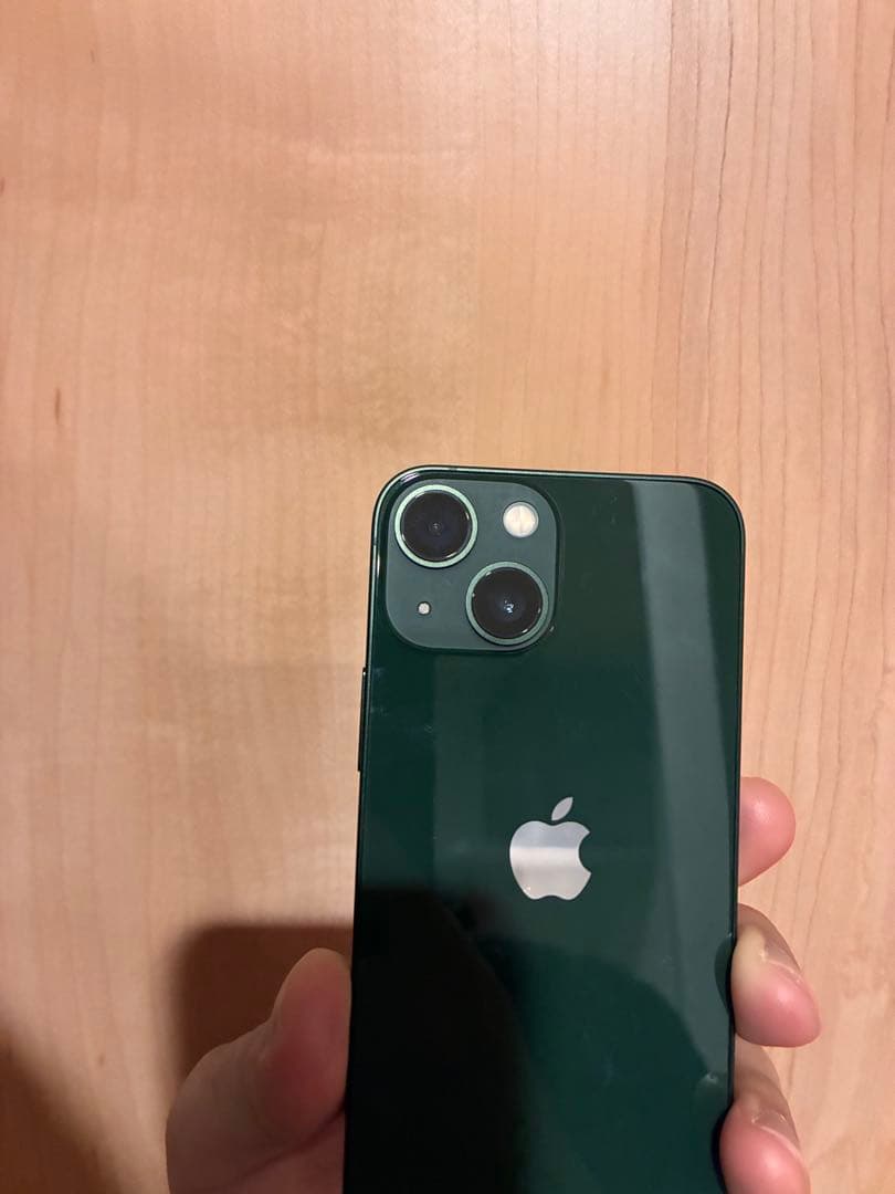 ［超美品　値下げしました！］Apple iPhone 13 min グリーン