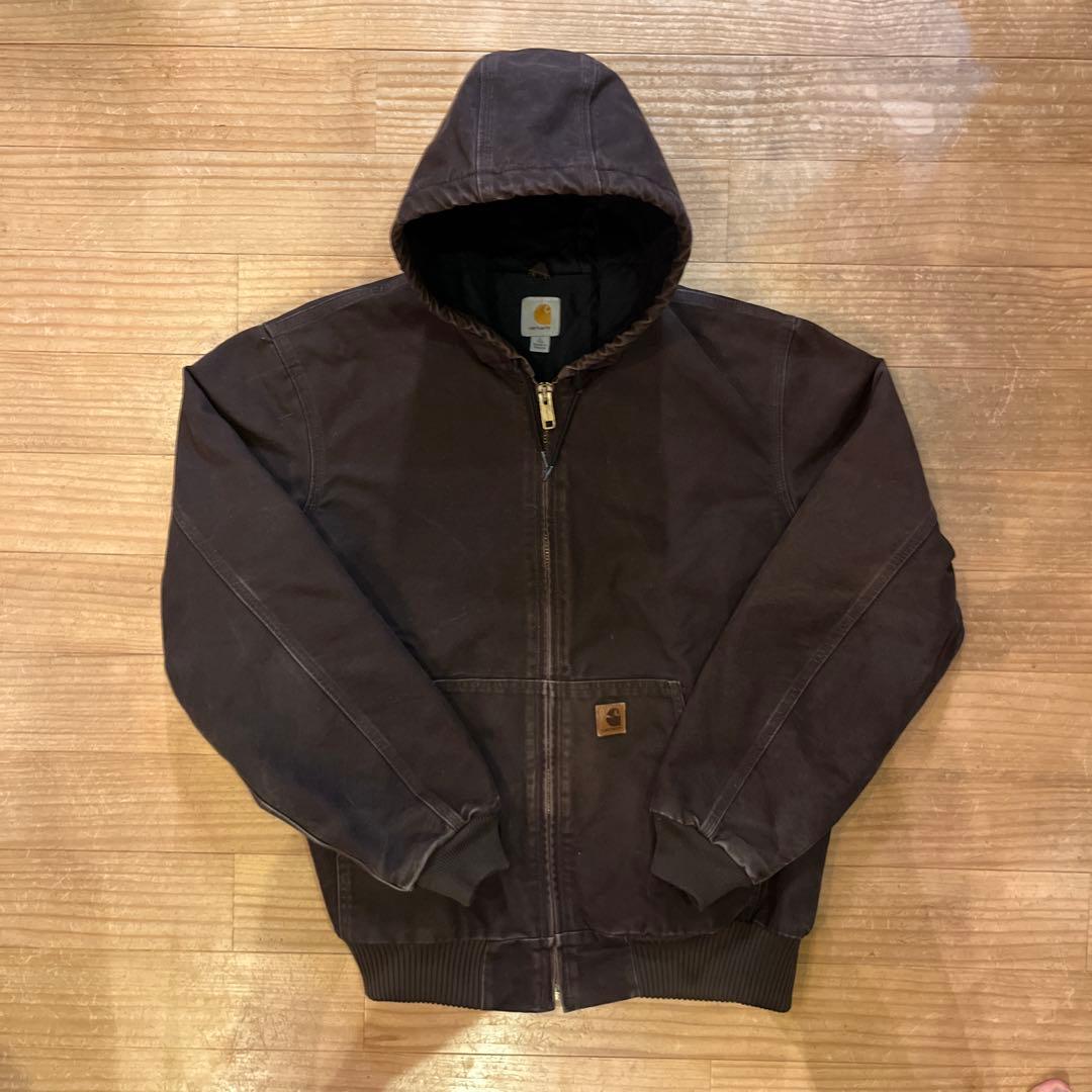 Carhartt アクティブジャケット カーハート　ブラウン