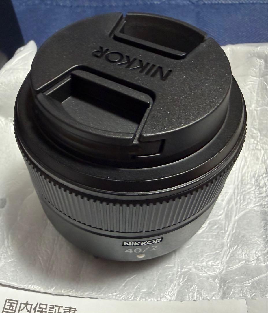 NIKKOR Z40mm f/2 新品未使用品　保証書付き