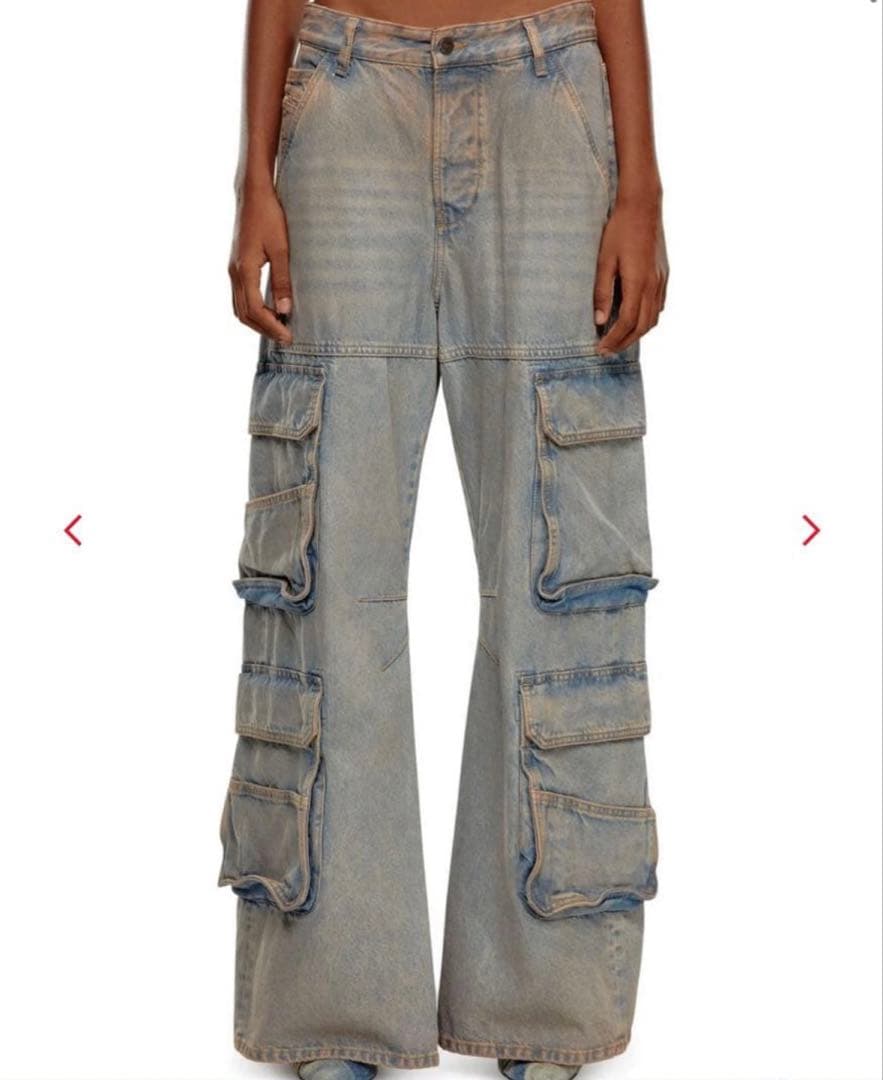 diesel カーゴデニム