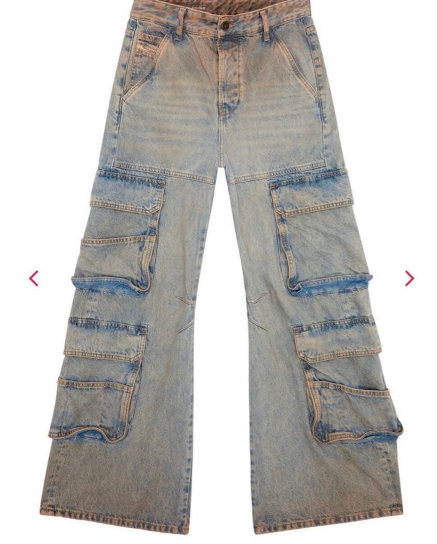 diesel カーゴデニム