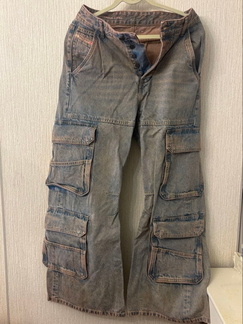 diesel カーゴデニム