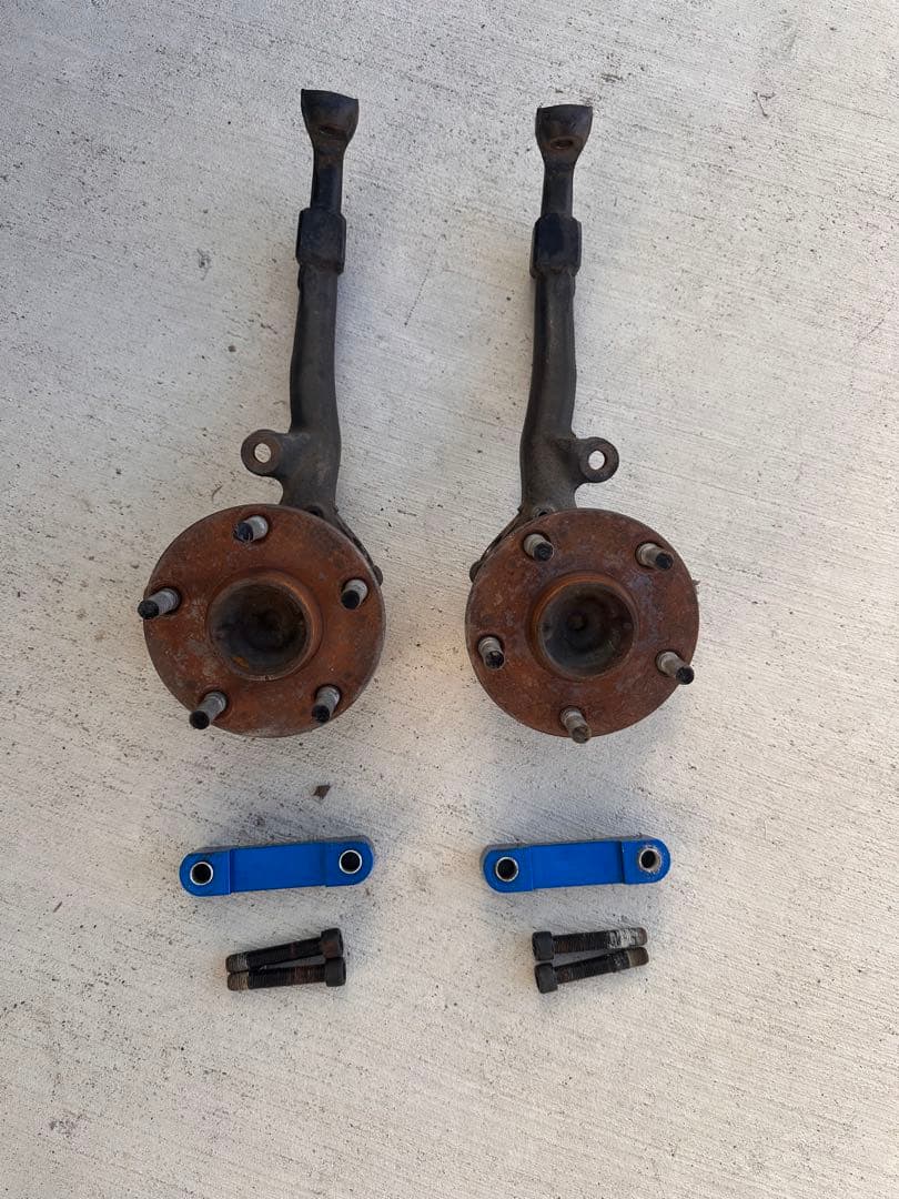 C*5様 16アリスト ショートナックル30mm KTSロールセンターアダプター