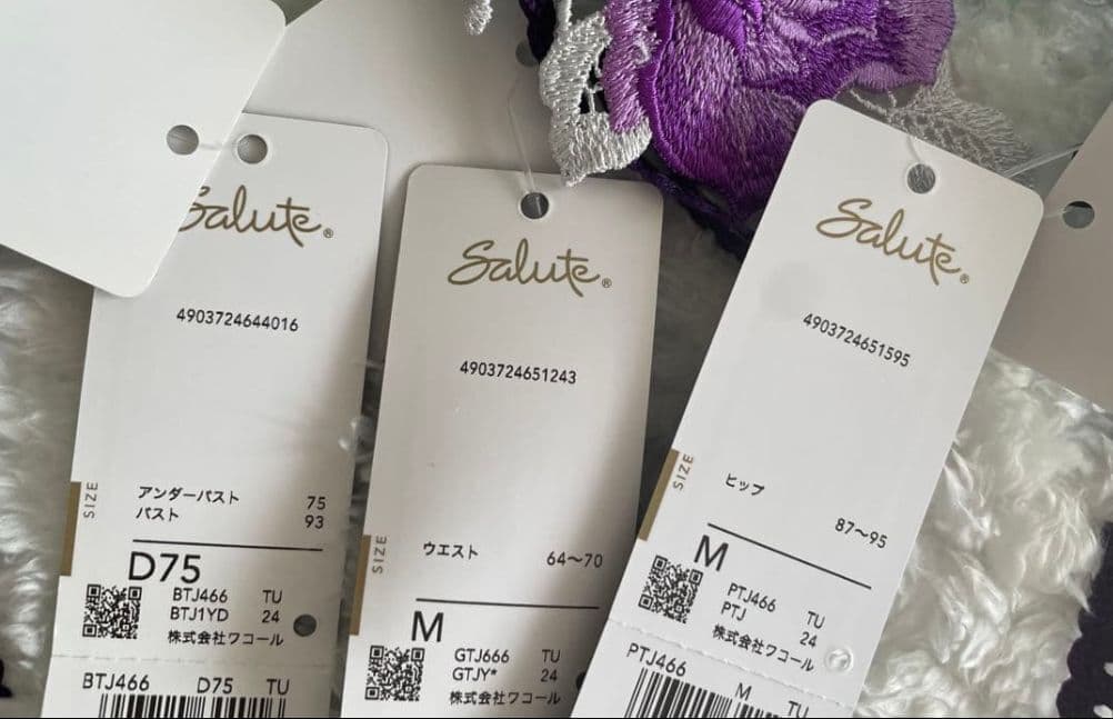 サルートD75 M 3点　66G