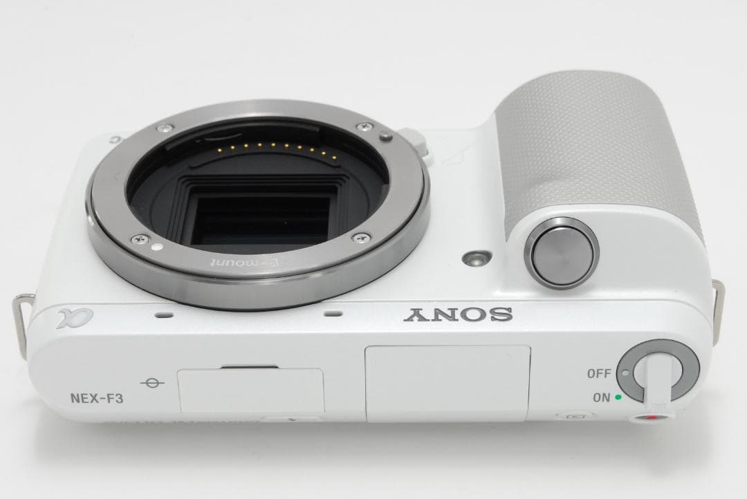 【ほぼ新品 元箱付き】ソニー SONY α NEX-F3 レンズキット ホワイト