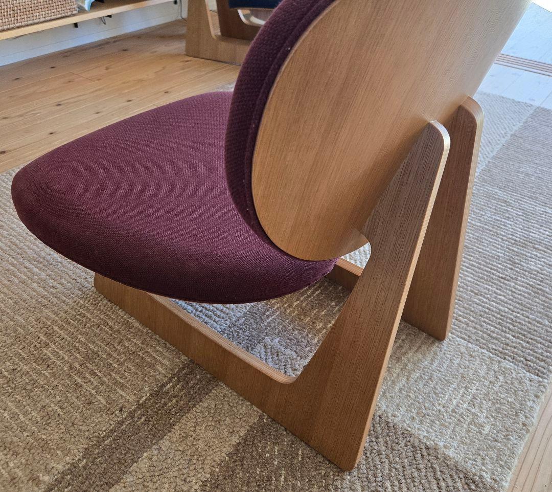 最終値下げ　美品　天童木工　低座イス　長大