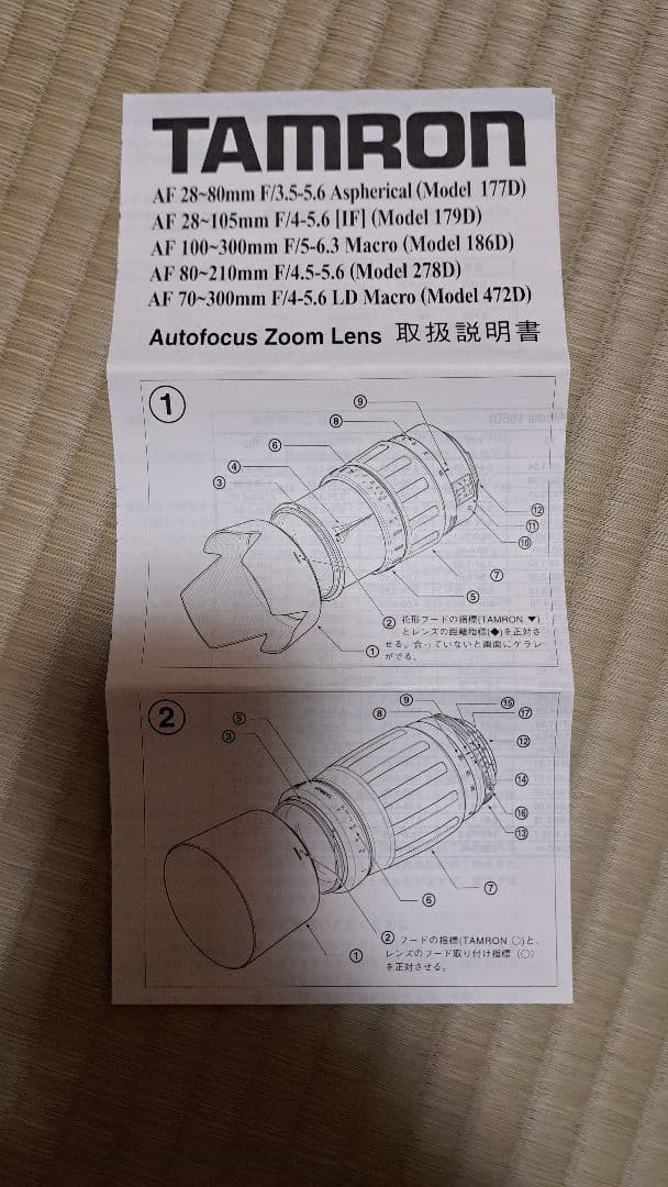 Tamron AFスタンダードセット WZN-2C