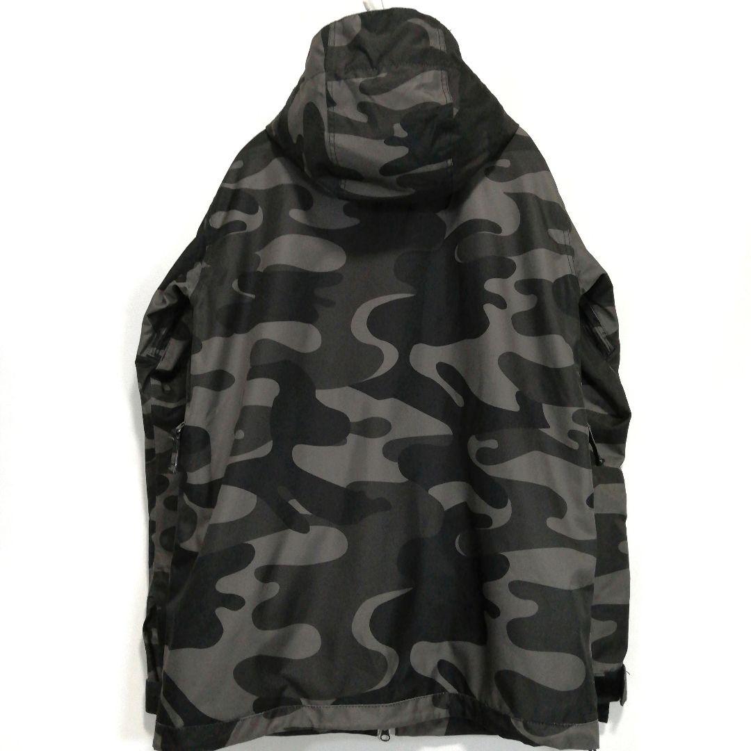 ARBN カモフラ 迷彩 メンズ スノボウェア ジャケット スノーボード グレー