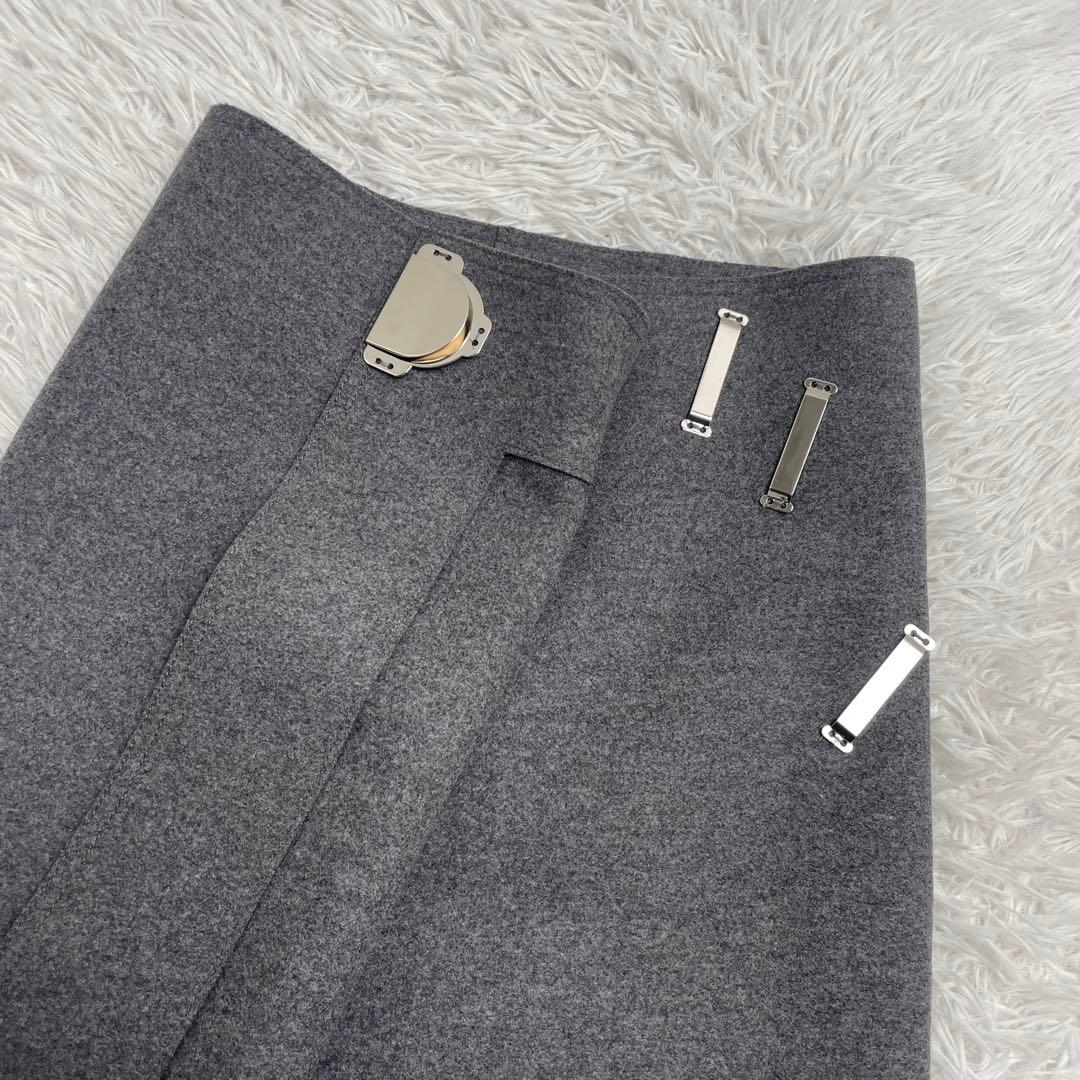 【未使用】Celine セリーヌ ラップ スカート フィービー期 34 名作