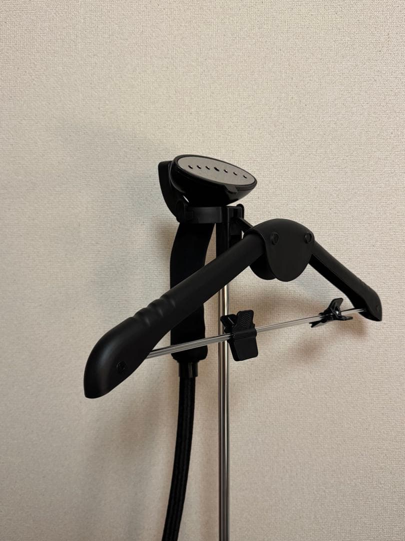 スチームアイロンスタンドタイプ 本体 ブラック