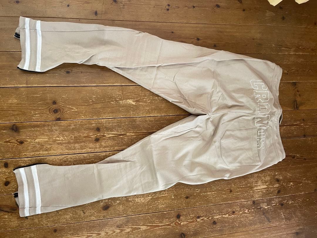 agCRONOS ベージュ 、ブラック　トレーニングパンツ2枚セット